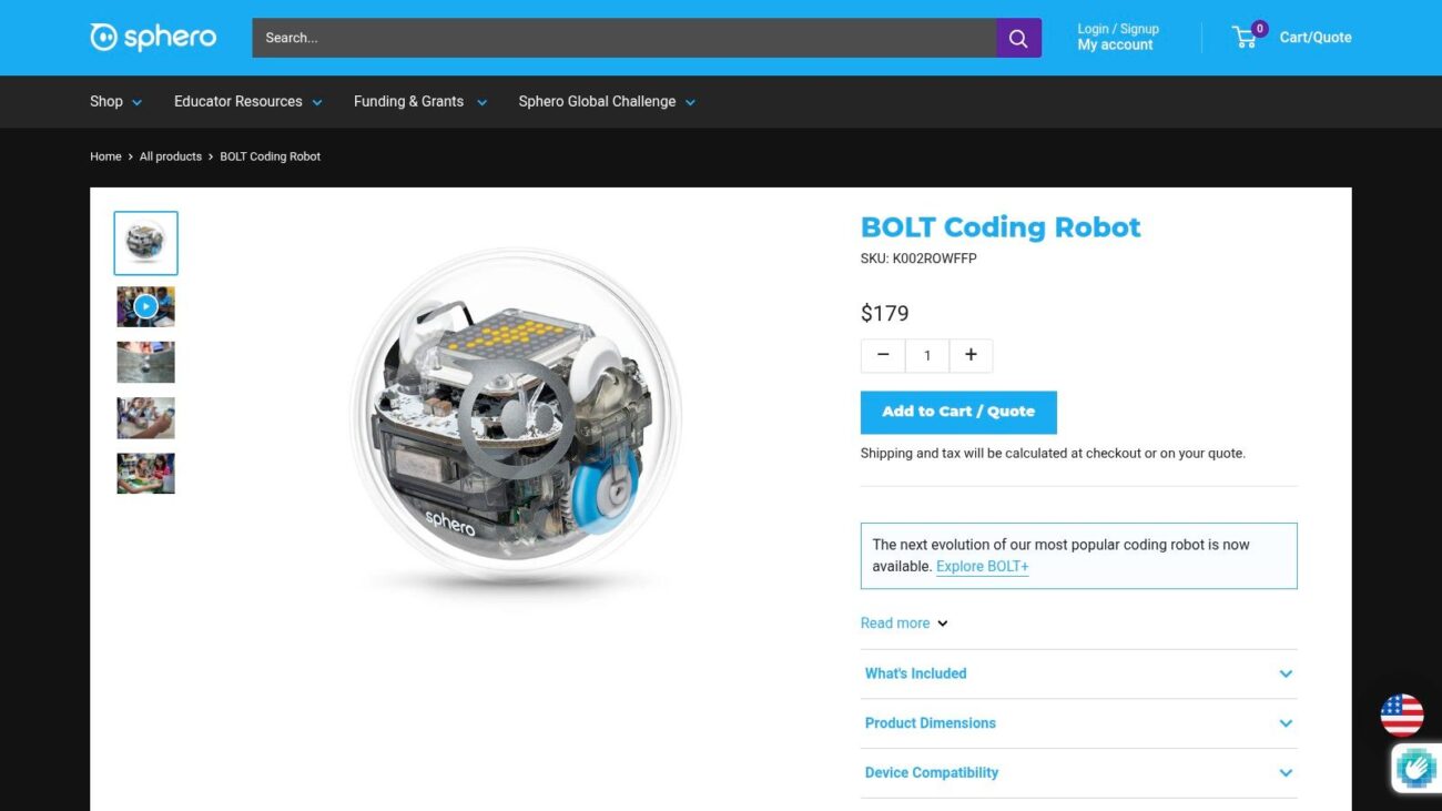 Top Robotics Kits for Beginners: Your 2025 Guide 4 Sphero BOLT robotics kits