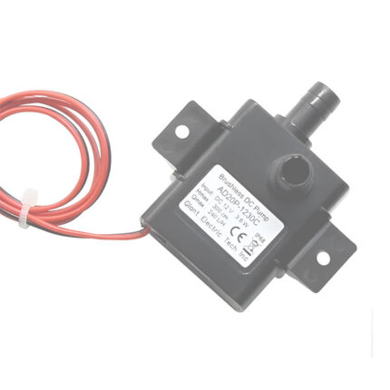 DC 12V brushless submersible water pump 240L/H with 3 meter lift ultra-quiet design