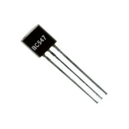 BC547 NPN transistor for Arduino switching and amplification projects in Ghana