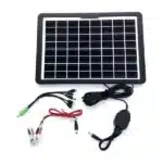 CCLAMP CL-1615 15W portable solar panel charger for USB devices and 6V 12V batteries in Ghana