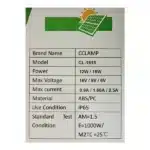 CCLAMP CL-1615 15W Portable Solar Panel Charger - Image 3