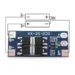 2S 13A 18650 lithium battery BMS