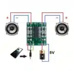 PAM8403 5V 2x3W stereo Class-D audio amplifier module Kumasi