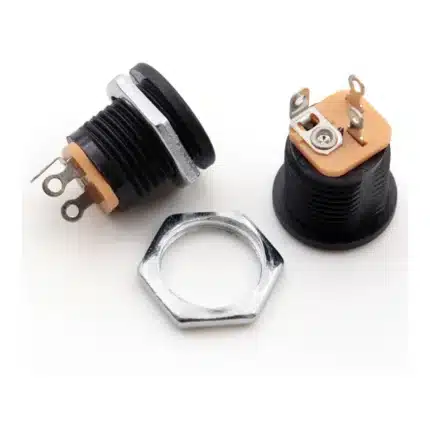 5.5x2.1mm threaded female panel mount DC power socket Ghana